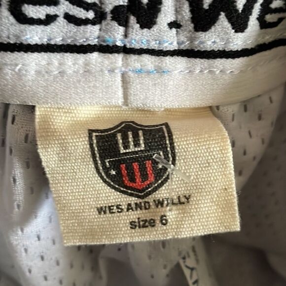 Wes And Willy Black Fishbone & Paisley Bathing Suit - Picture 7 of 7